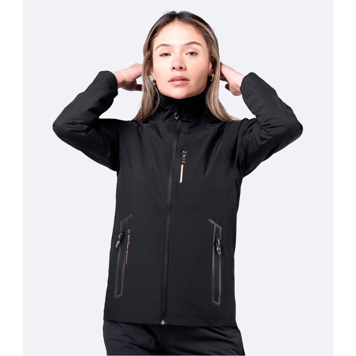 2024 Zhik Womens INS100 Inshore Sailing Jacket JKT0110W - Black